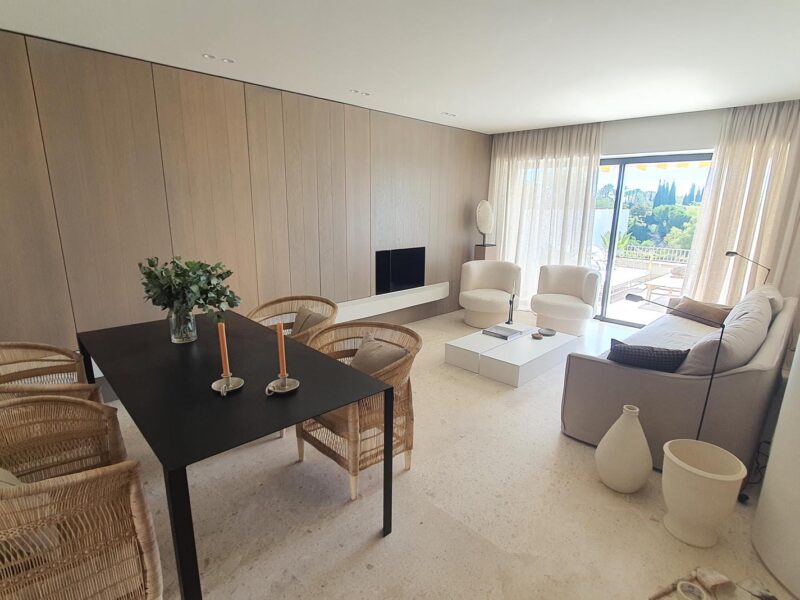 Full renovation of luxury apartment in Lomas Marbella Club